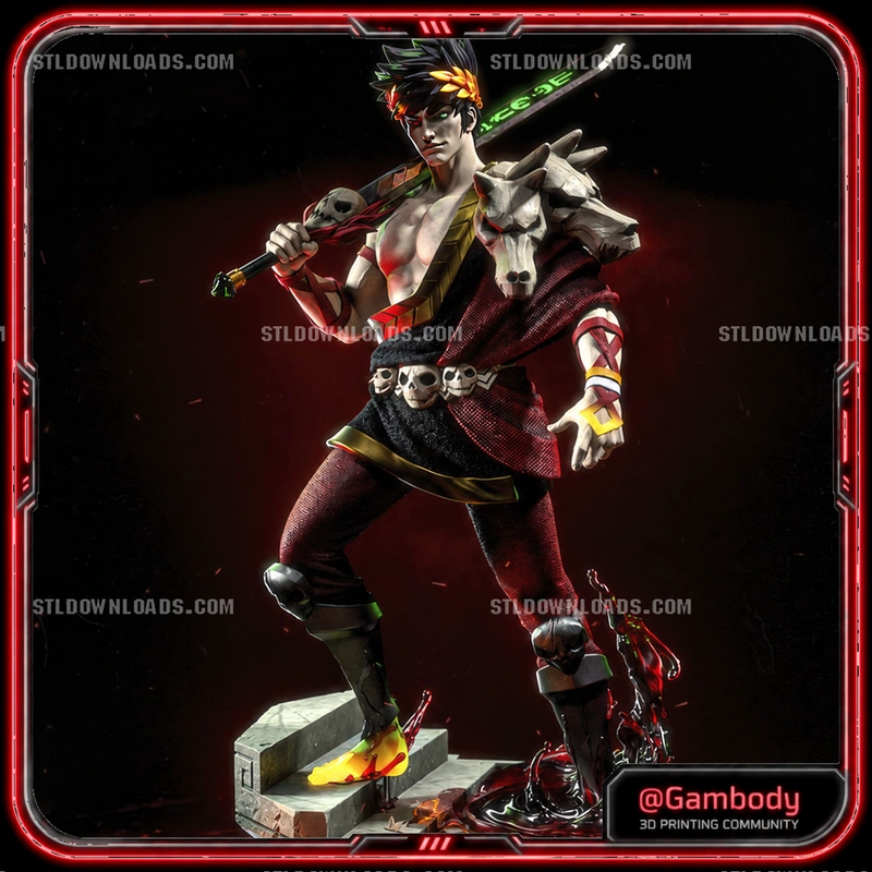Zagreus — Hades 3D model