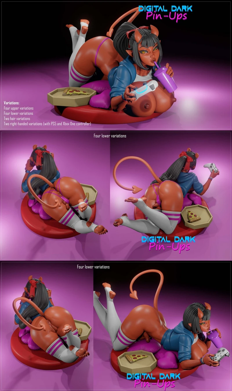 Meru — Original Character 3D model