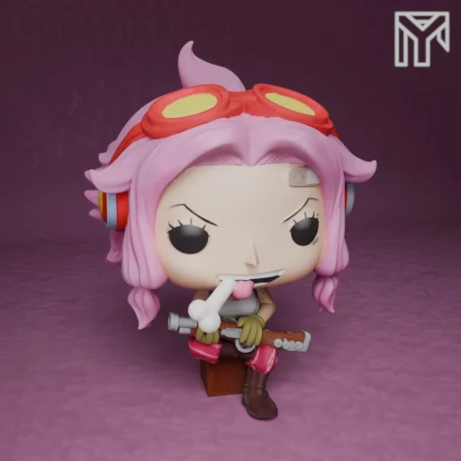 Ginny with Rifle — One Piece 3D model