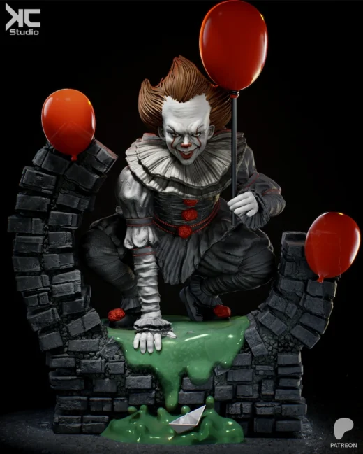 Pennywise — IT 3D model