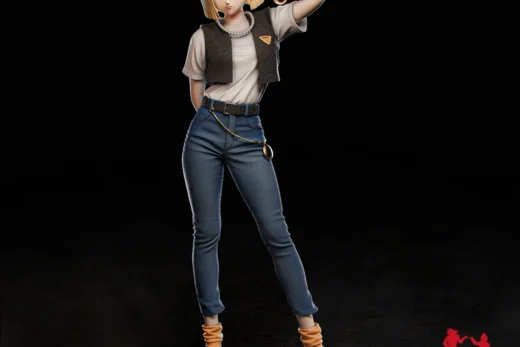Android 18 — Dragon Ball 3D model