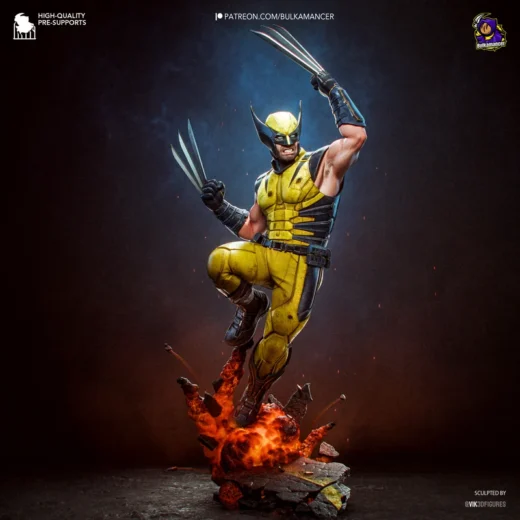Wolverine — Marvel 3D model
